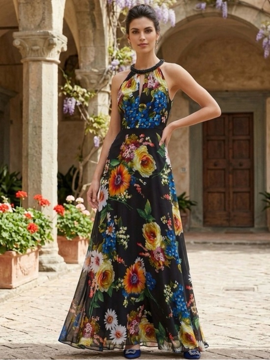 Teri Jon by Rickie Freeman Dresses & Skirts - NWT Teri Jon Rickie Freeman Beaded Sleeveless Floral Maxi Dress Gown Sz 12 $760